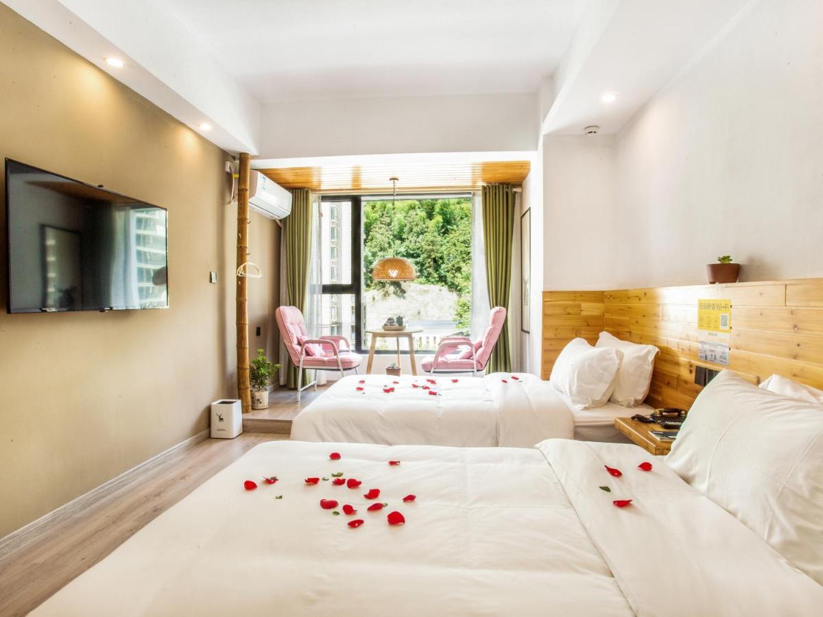 Cloudy Warm Hotel - Huangshan Scenic Area Transfer Center Branch Exterior foto
