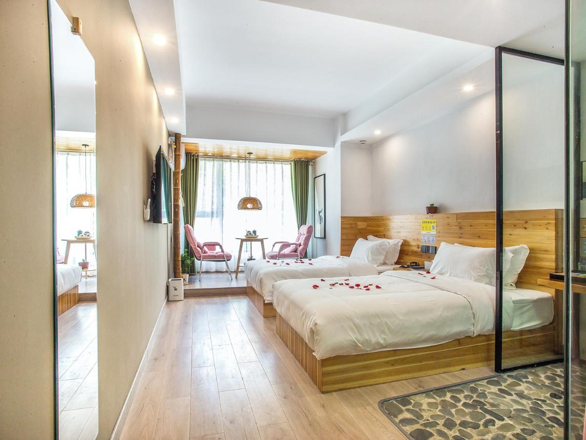 Cloudy Warm Hotel - Huangshan Scenic Area Transfer Center Branch Exterior foto